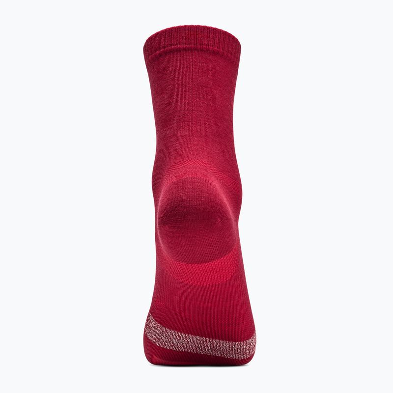 Socken HOKA Merino Crew Sock red agate 4