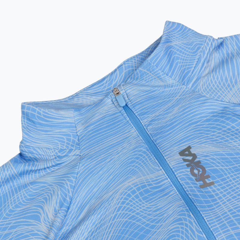 Laufsweatshirt für Herren HOKA Skyform Half Zip CLF PRT mineral blue 3
