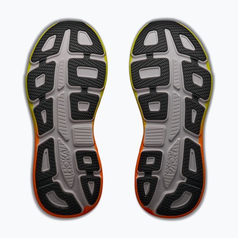 Herren-Laufschuhe HOKA Bondi 9 Wide white/neon tangerine 6