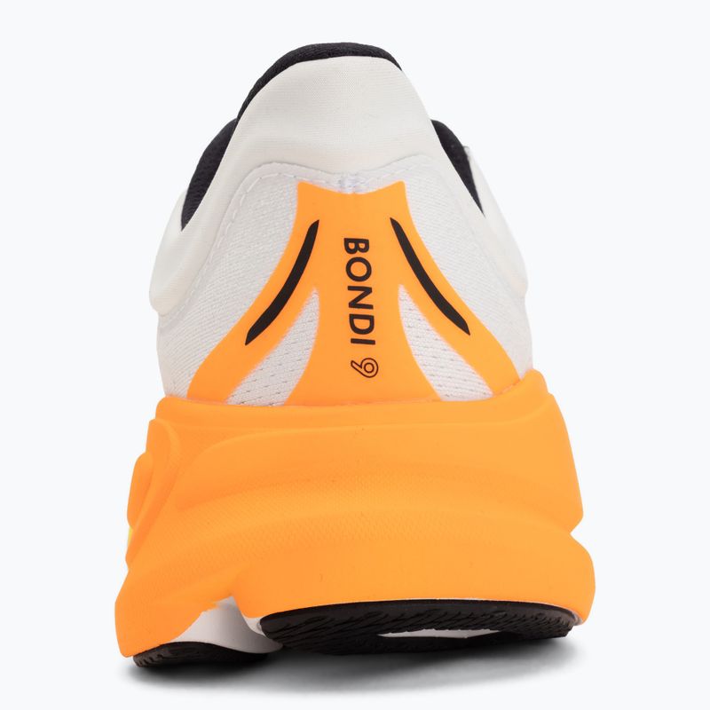 Herren-Laufschuhe HOKA Bondi 9 Wide white/neon tangerine 6