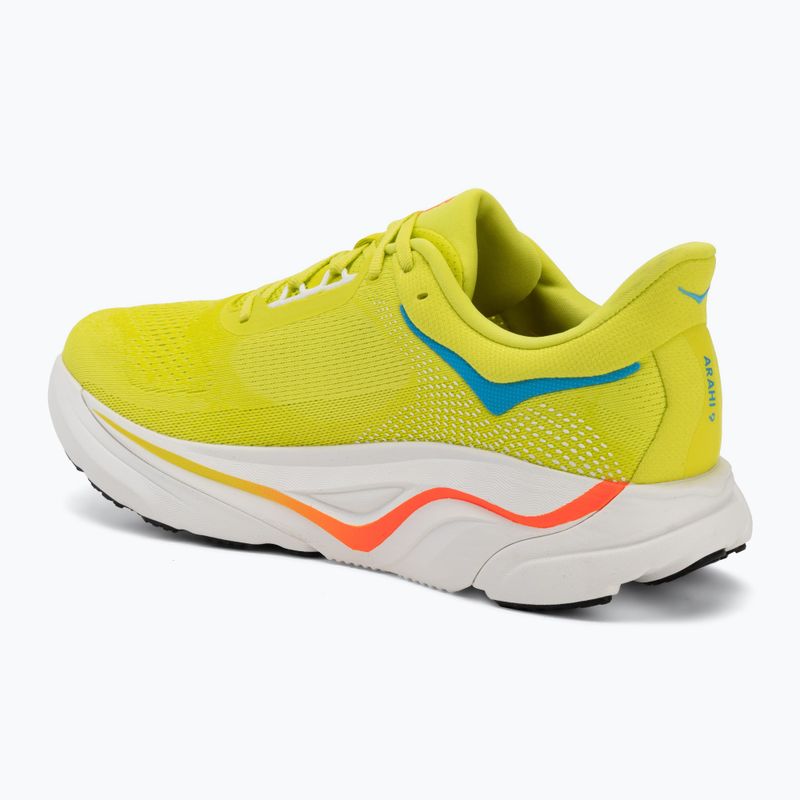 Herren-Laufschuhe HOKA Arahi 9 Wide hoka citrus/neon tangerine 3