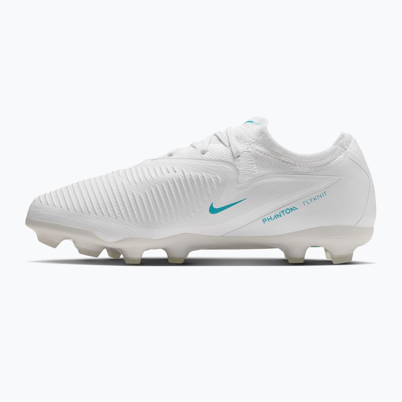 Kinder-Fußballschuhe Nike Phantom 6 Low Pro Jr FG/MG white/white/dusty cactus 2