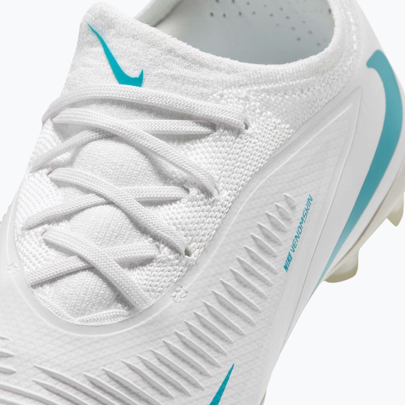 Kinder-Fußballschuhe Nike Phantom 6 Low Pro Jr FG/MG white/white/dusty cactus 7