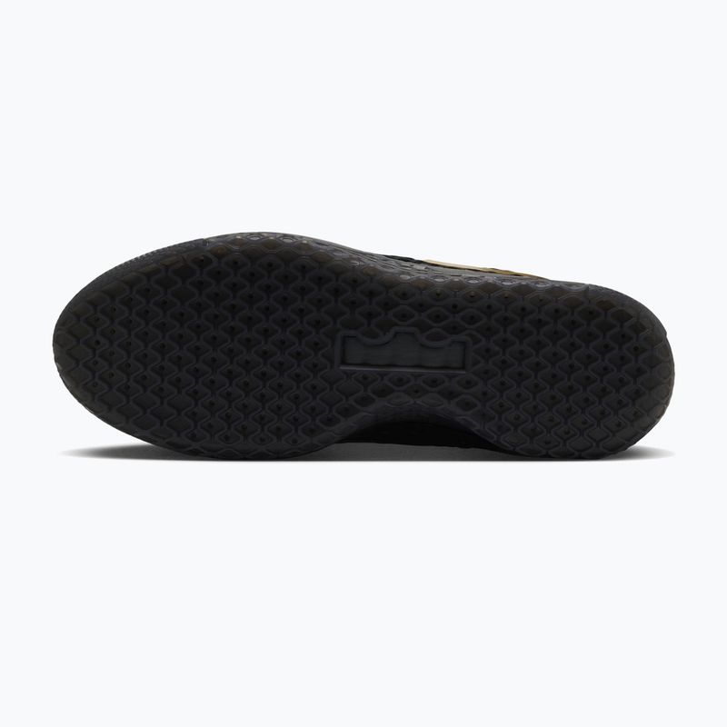 Herren-Basketballschuhe Nike LeBron Witness X black/black/iron grey/metallic gold 8