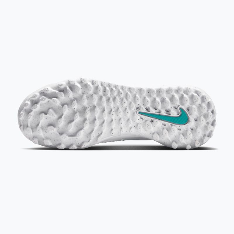 Kinder-Fußballschuhe Nike Phantom 6 Low Academy Jr TF white/white/dusty cactus 4