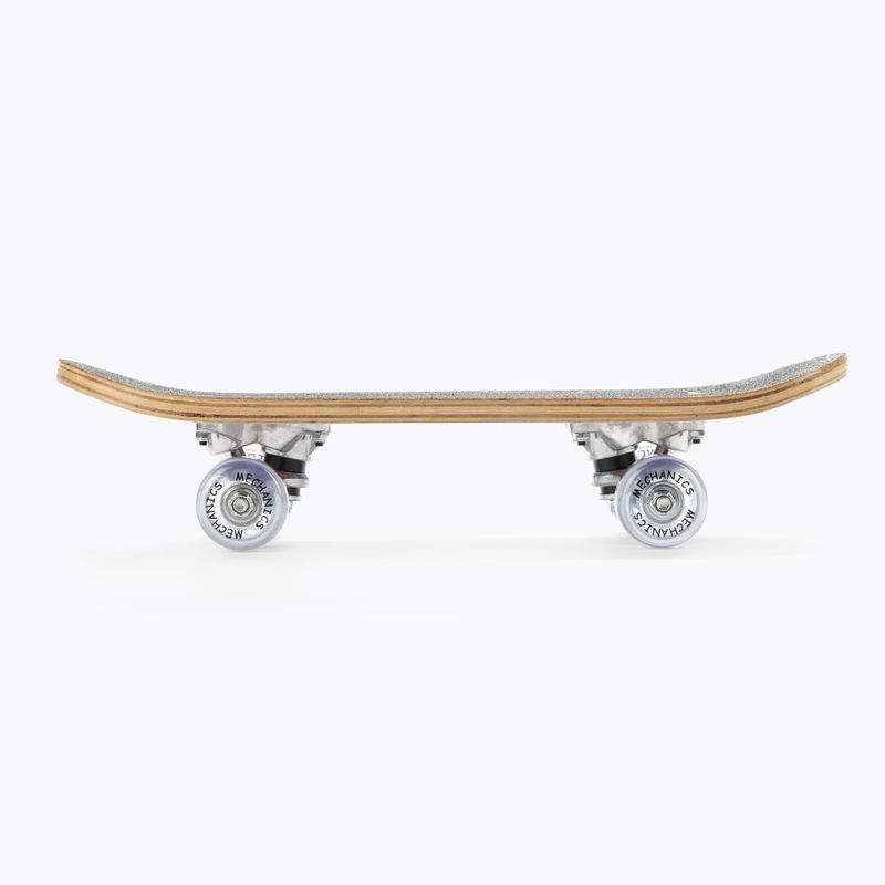 Klassisches Kinder-Skateboard Mechanics Mini 17 orange MIN17 3