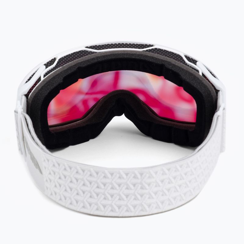 Skibrille Alpina Estetica QV white gloss/gold sph 3