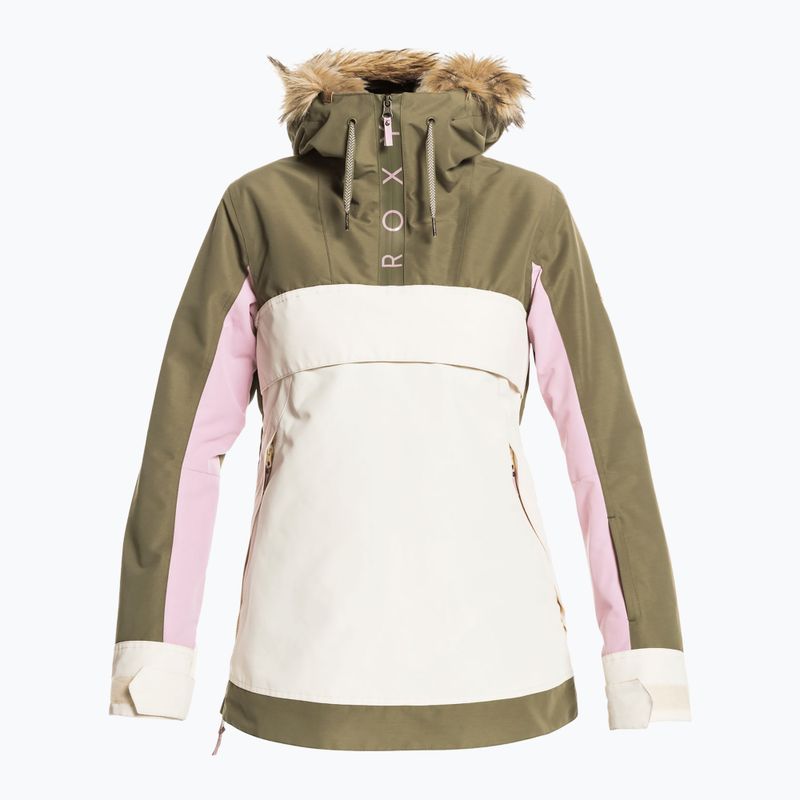 Snowboardjacke für Frauen ROXY Shelter 2021 green