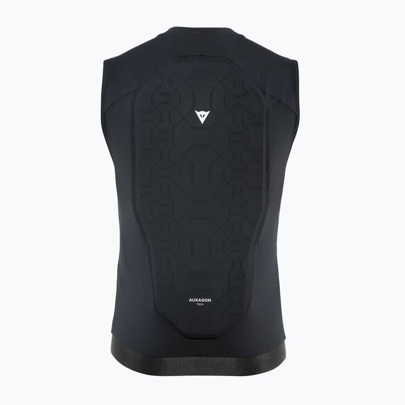 Schutzweste für Männer Dainese Auxagon Waistcoat stretch limo/stretch limo 7
