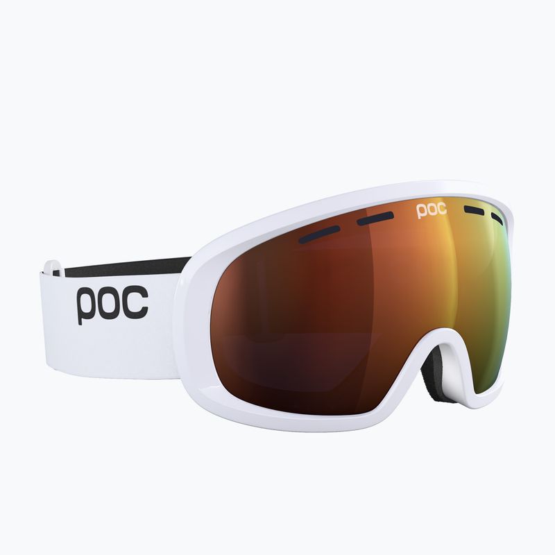 Skibrille POC Fovea Mid Clarity hydrogen white/spektris orange 8