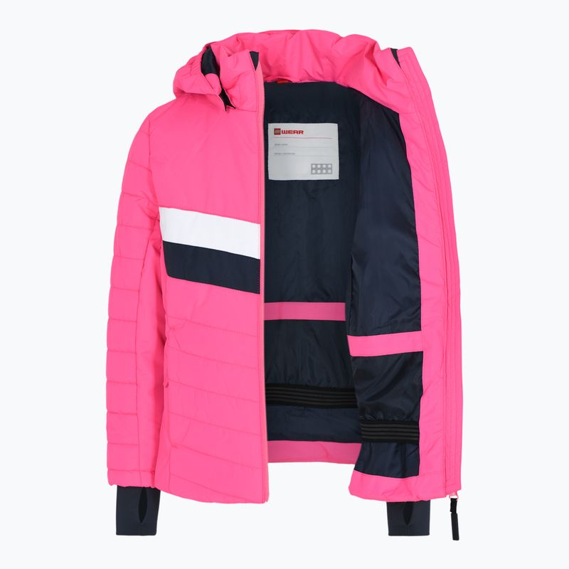 LEGO Lwjazmine 708 Skijacke für Kinder rosa 11010266 3