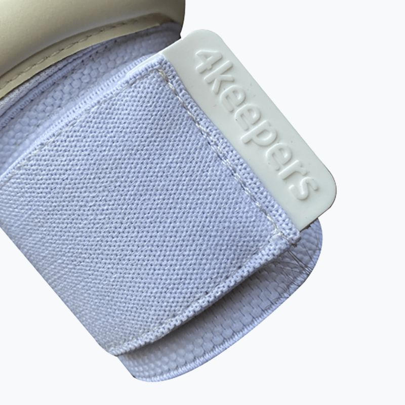 Kinder-Torwarthandschuhe 4Keepers Champ Carbo V RF Strap weiß 9