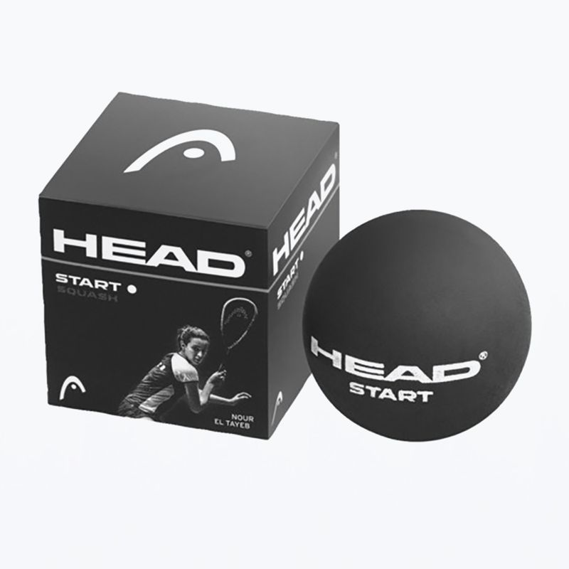 Squashball HEAD Start Squash Ball schwarz