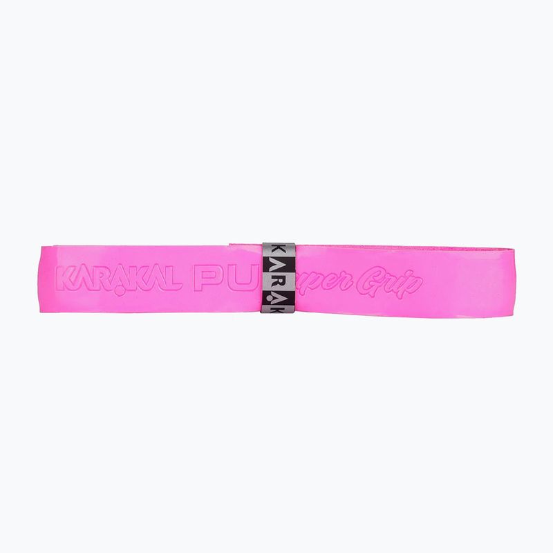 Squash-Schlägerband Karakal Pu Super Grip pink / black