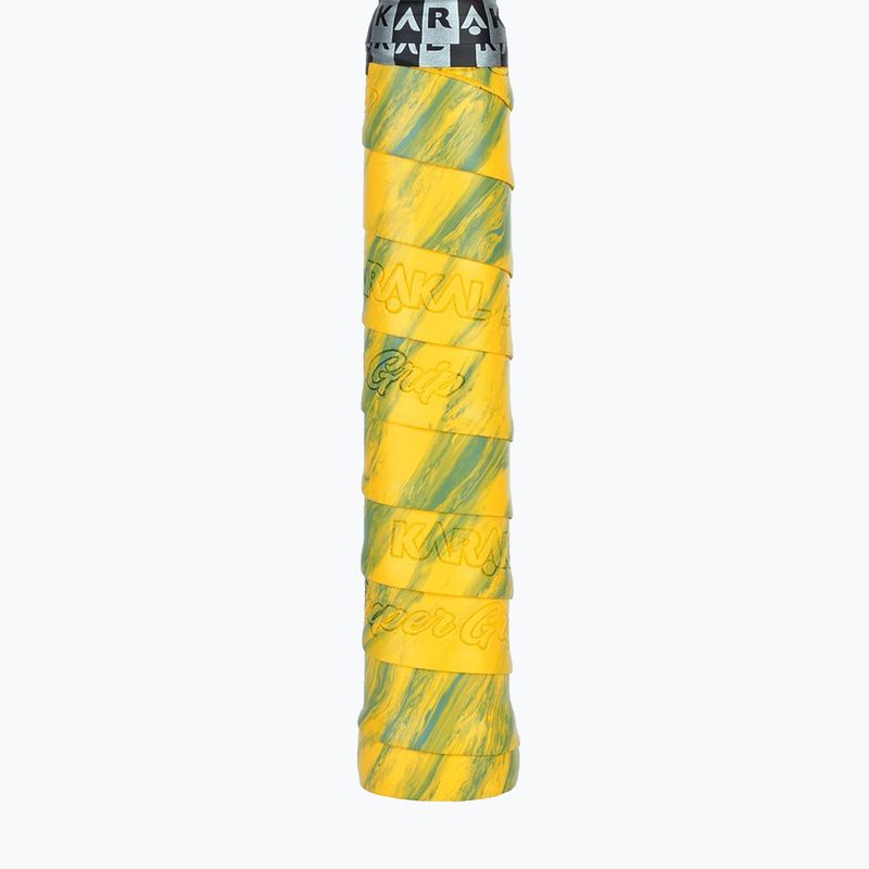 Squash-Schlägerband Karakal Pu Super Grip Multi yellow / green 2