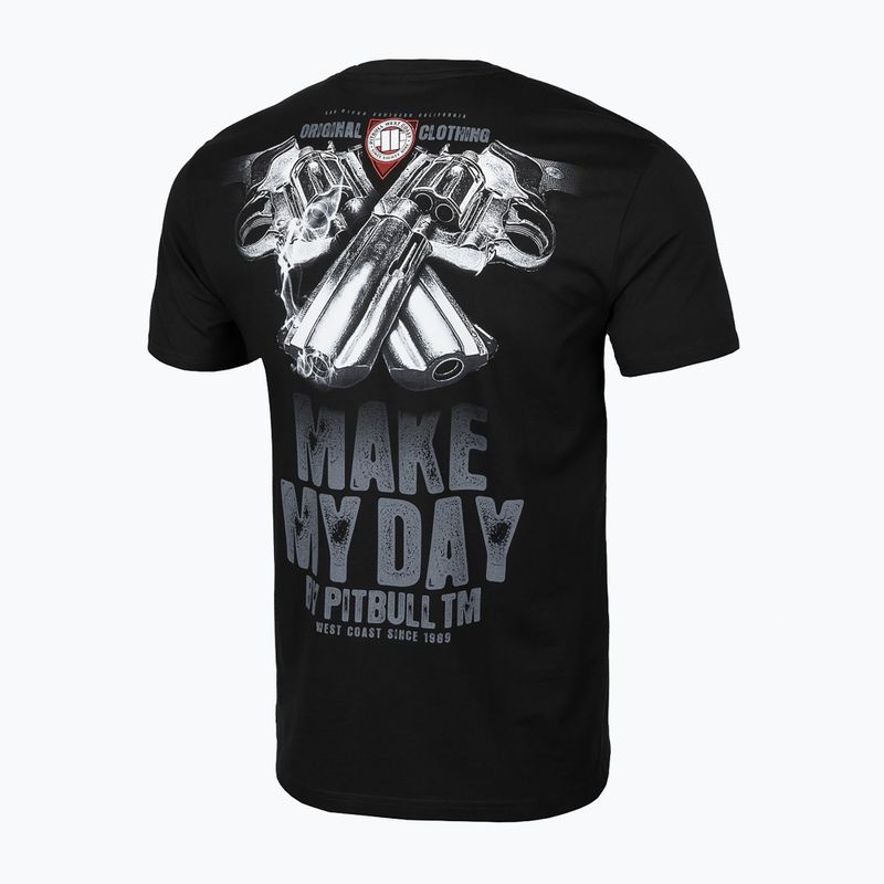 Herren-T-Shirt Pitbull West Coast Make My Day black 2