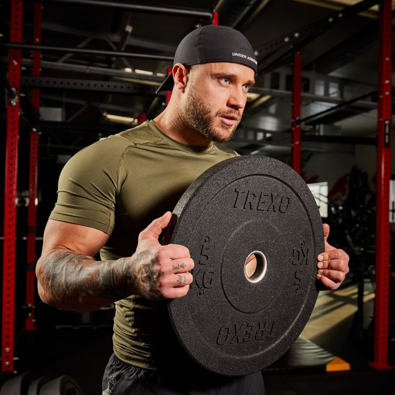 Hantelscheibe olimpijskie XTREXO schwarz TRX-BMP5 5 kg 6