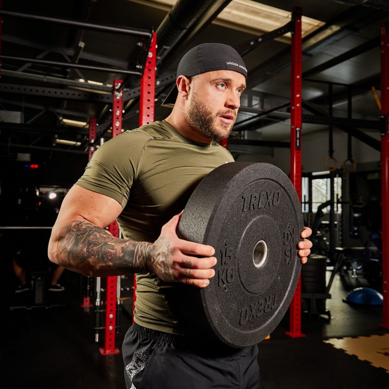 Hantelscheibe olimpijskie XTREXO schwarz TRX-BMP15 15 kg 5