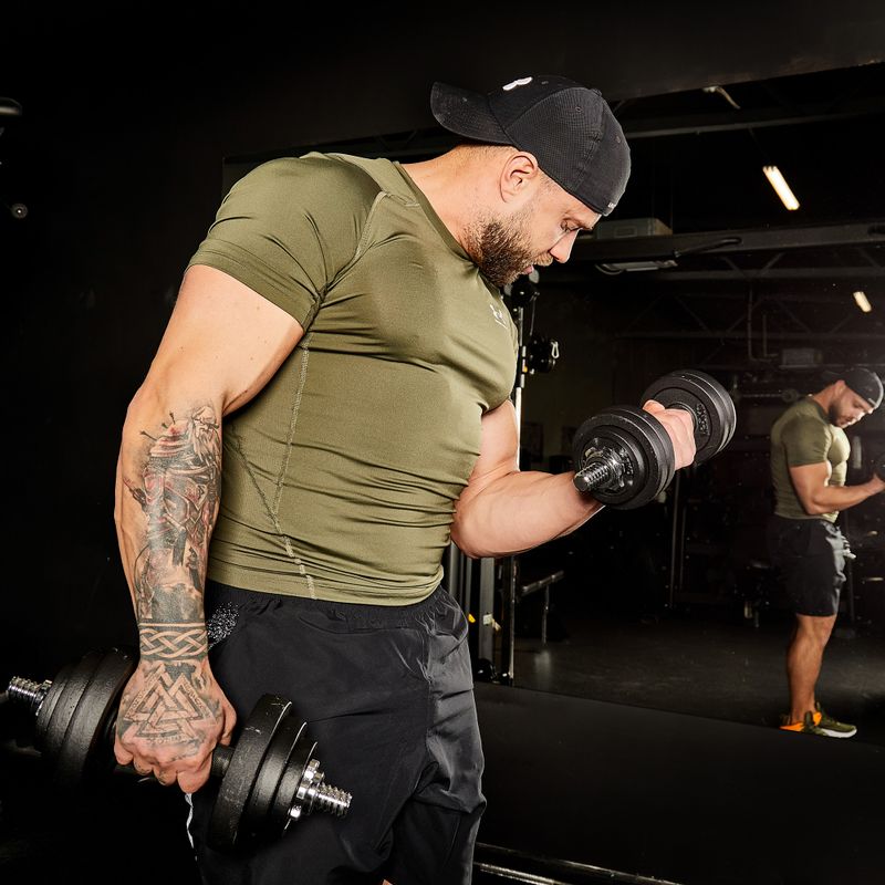 Kurzhanteln min Langhanteln XTREXO 50 kg DK50 8