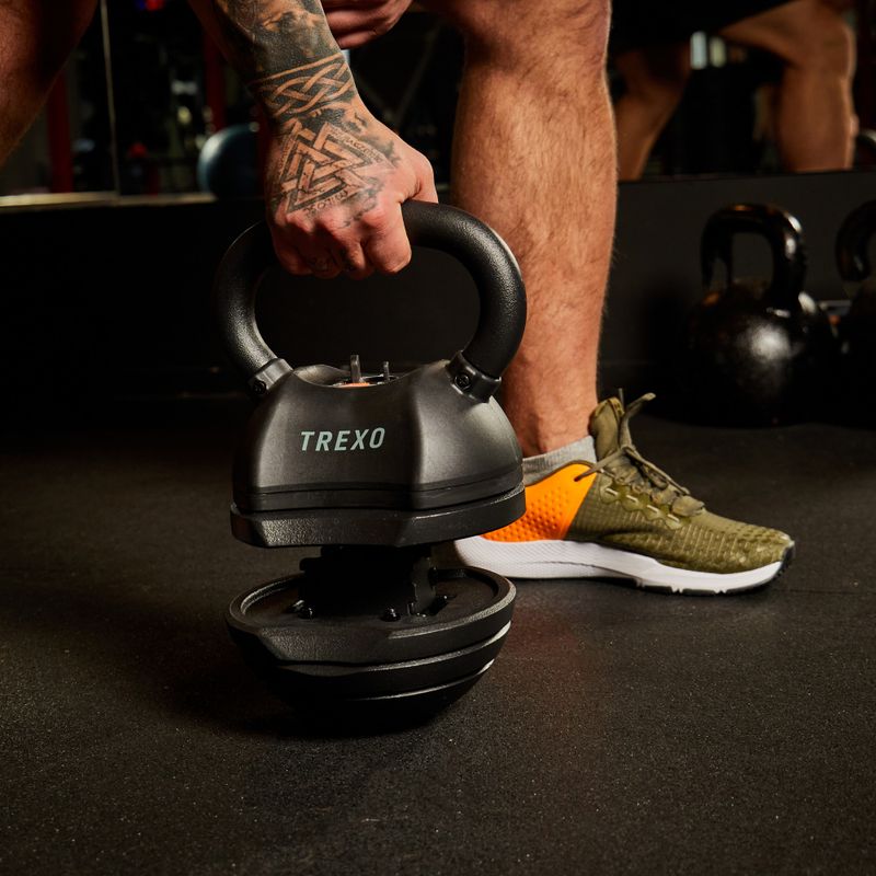 XTREXO verstellbare Kettlebell 14 kg 14