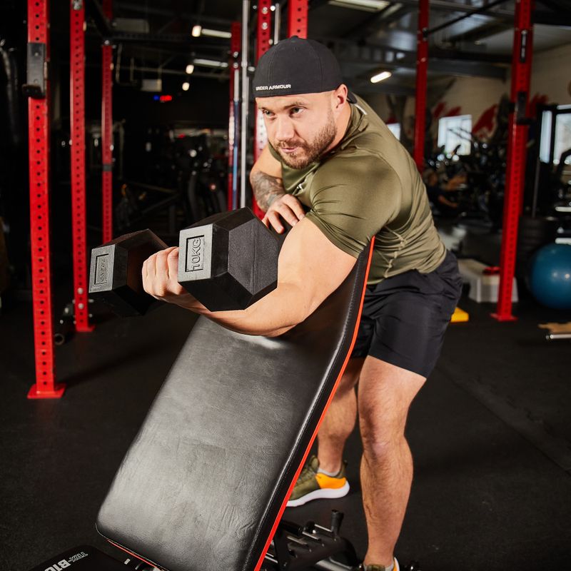 XTREXO B100 Trainingsbank schwarz 8