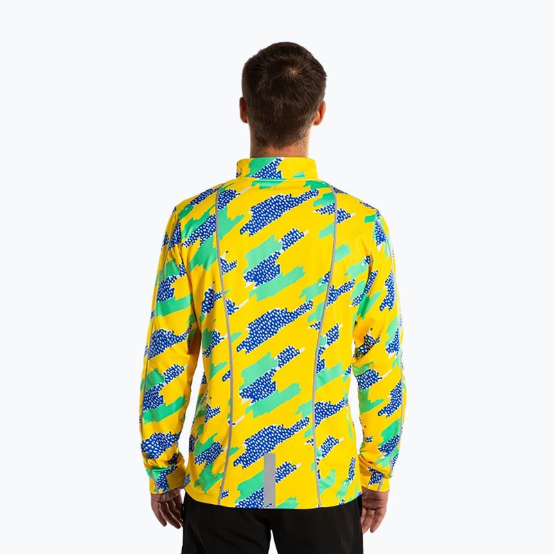 Herren Joma R-Trail Nature Laufsweatshirt gelb 3