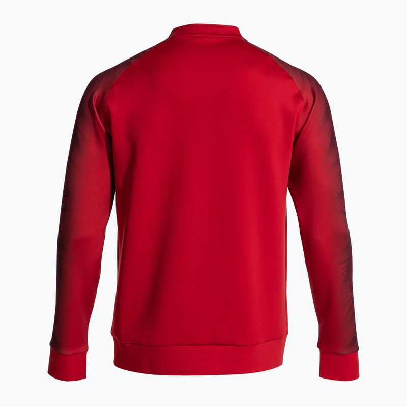 Herren Joma Elite XI Full Zip Laufsweatshirt rot 3