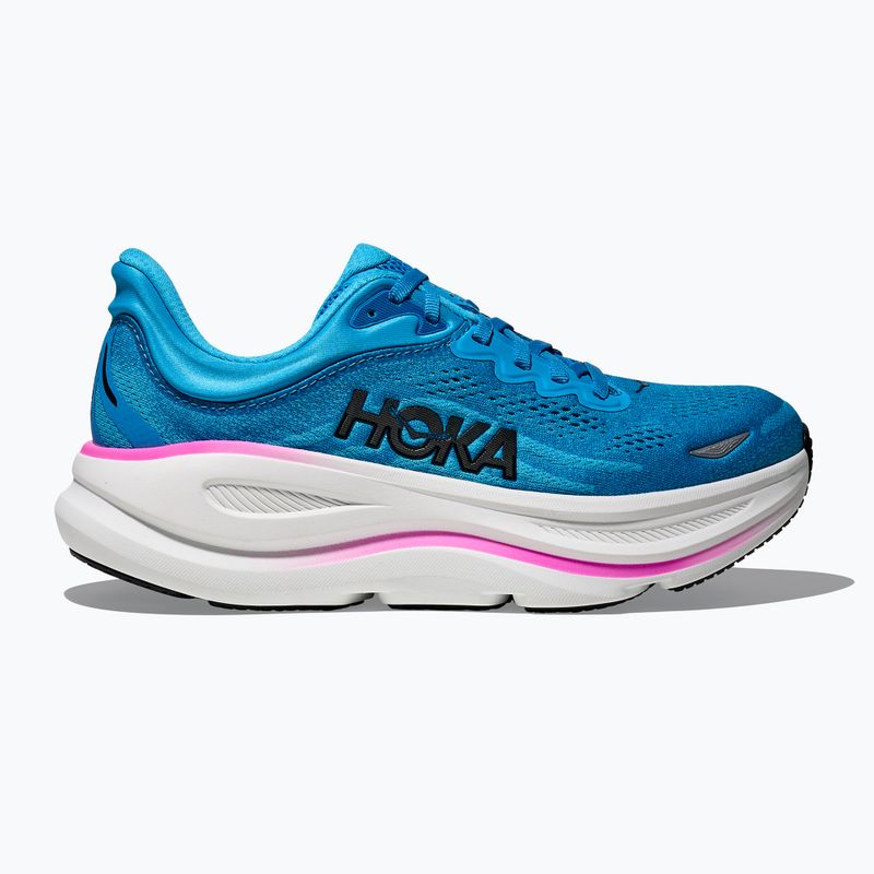 Damen Laufschuhe HOKA Bondi 9 skyward blau/neon fuchsia 2