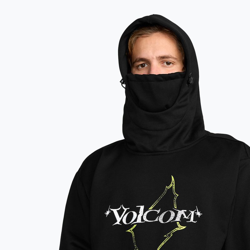 Herren Snowboard-Hoodie Volcom Hydro Riding Hoodie black 6