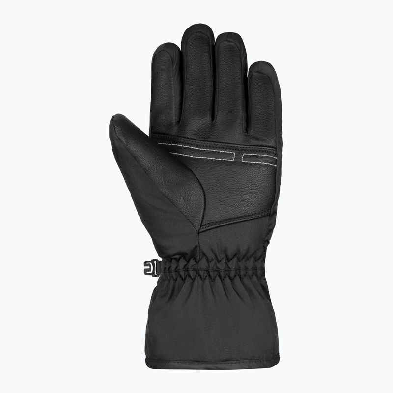 Kinder-Skihandschuhe Reusch Alan Junior black/white 4