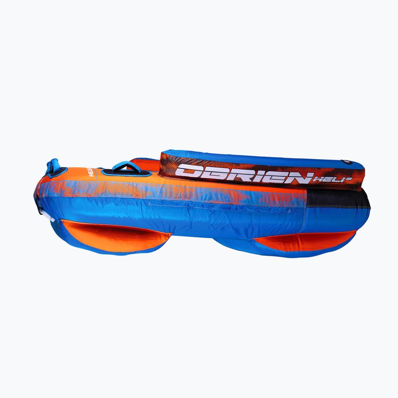 Towable O'Brien Heli 2 Boat Tube Orange / Blue 4