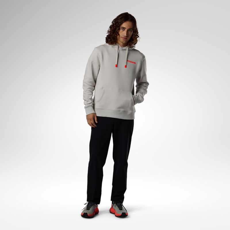 Herrenpullover Rossignol Hero Hoodie light grey 2