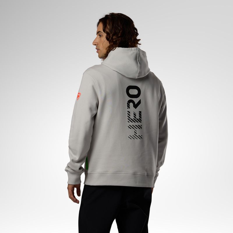 Herrenpullover Rossignol Hero Hoodie light grey 3