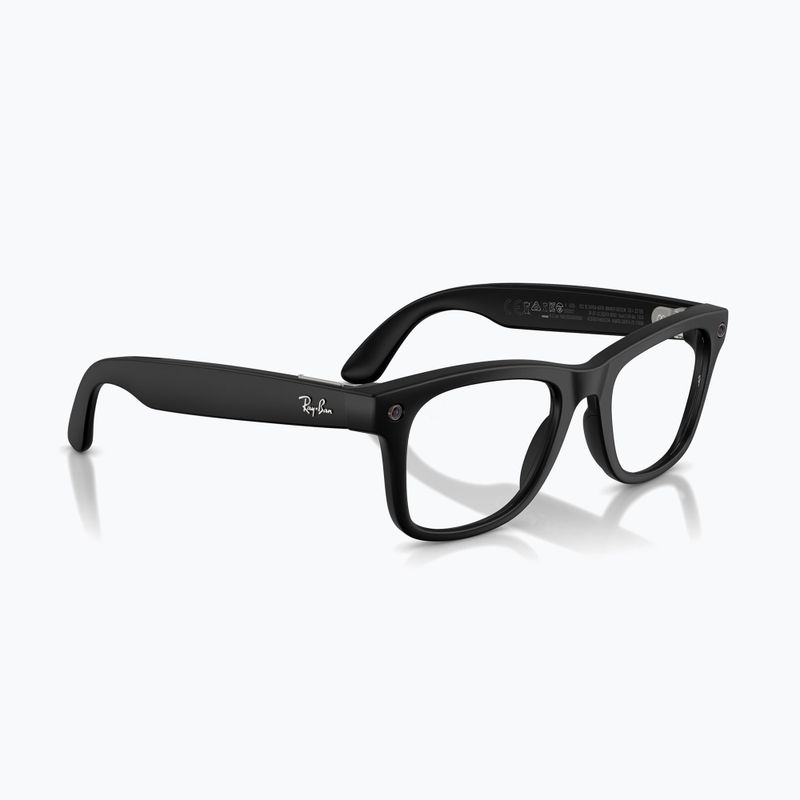 Brille mit Kamera Ray-Ban Meta Wayfarer matte black/trs g.green 4