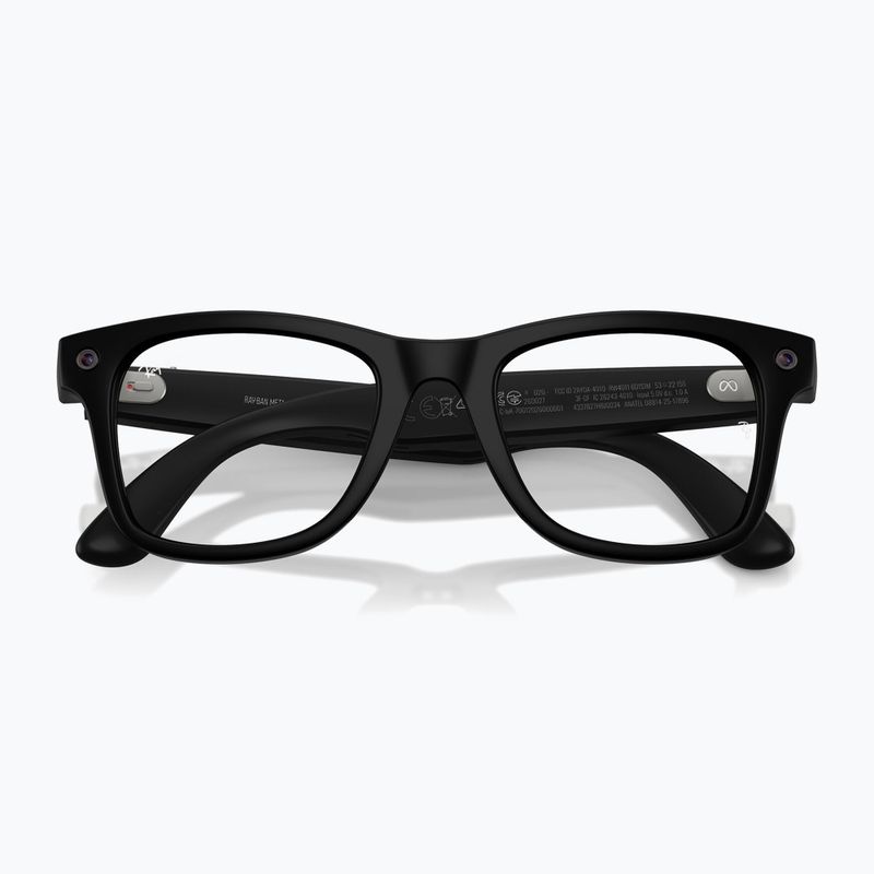 Brille mit Kamera Ray-Ban Meta Wayfarer matte black/trs g.green 6
