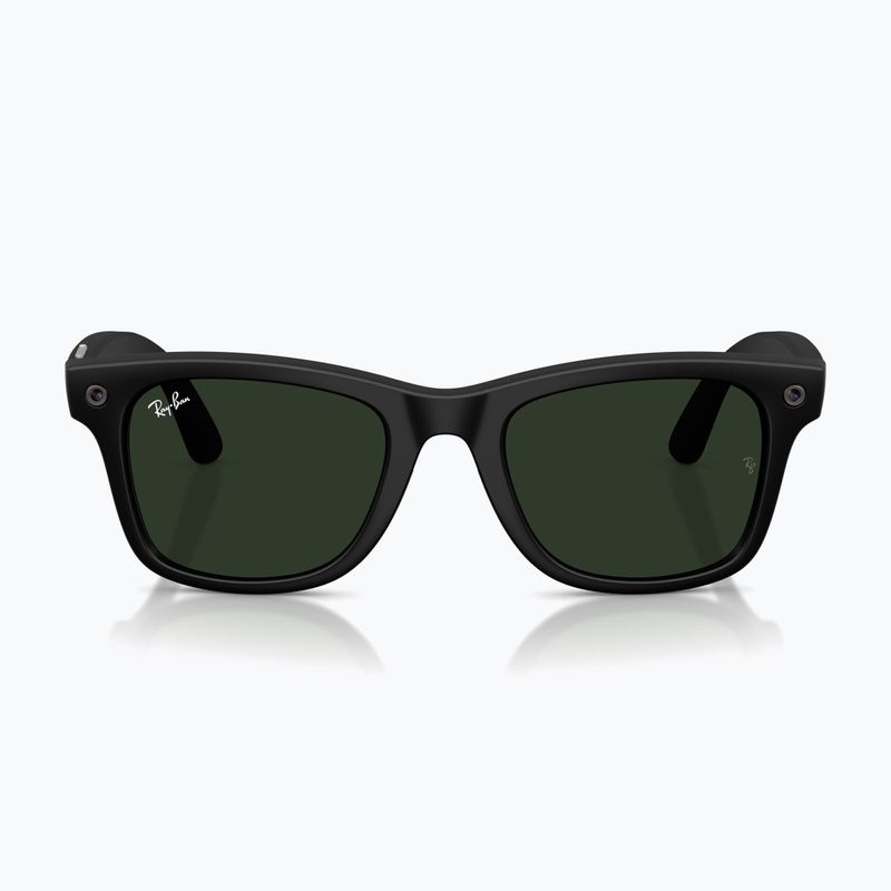 Brille mit Kamera Ray-Ban Meta Wayfarer matte black/trs g.green 8