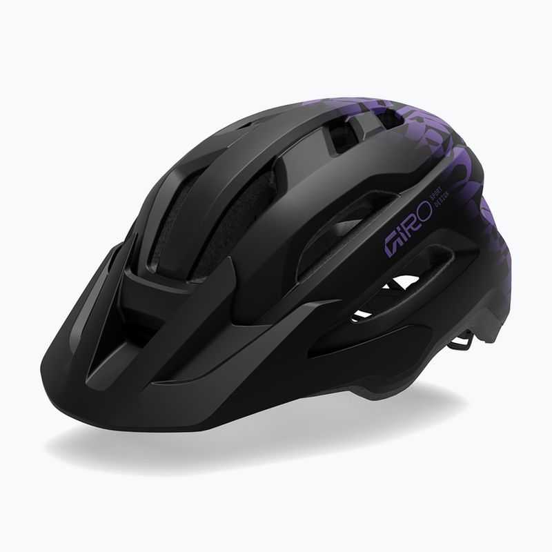 Fahrradhelm Giro Fixture II MIPS matte black/purple rush 9