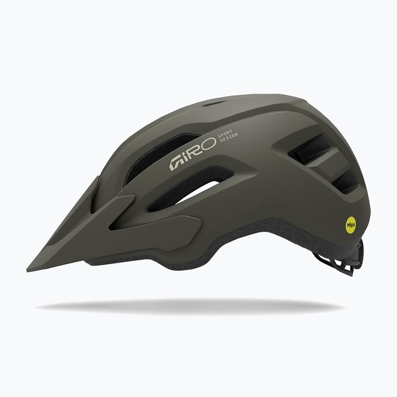 Fahrradhelm Giro Fixture II MIPS matte dark sage 2