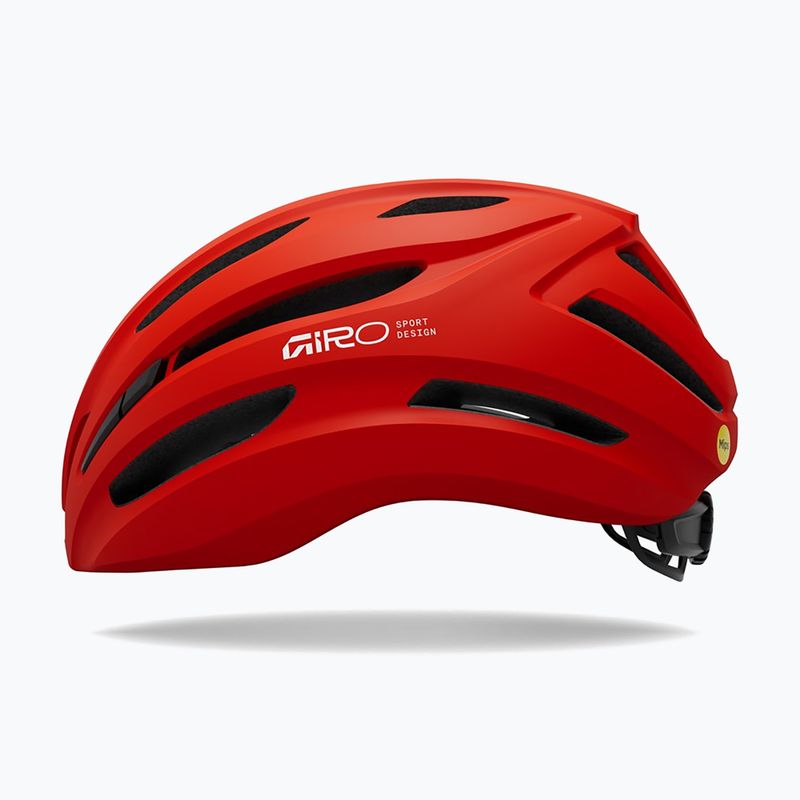 Fahrradhelm Giro Isode MIPS II matte flame red 2