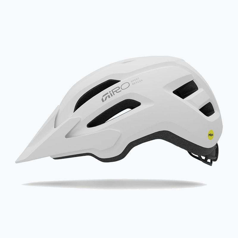 Fahrradhelm Giro Fixture II MIPS W matte white/chrome 2
