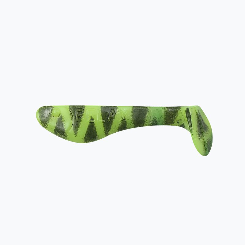 Gummiköder Relax Hoof 1 Tiger Stripes 8 Stück Seide schwarz BLS1-TG