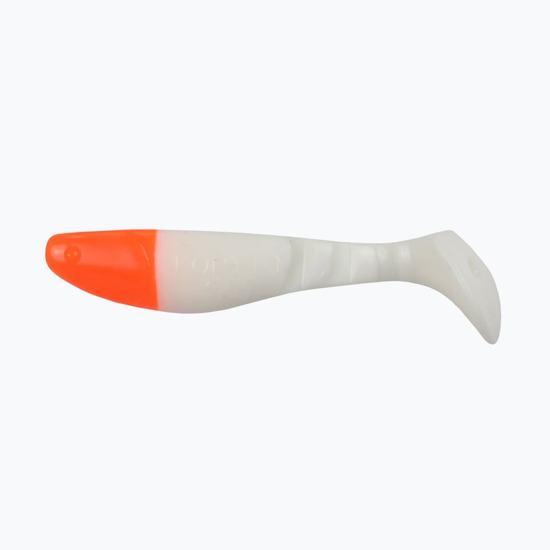 Gummiköder Relax Hoof 3 Kopf 4 Stück weiß orange BLS3-H