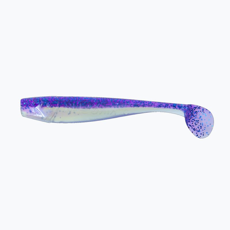 Relax Kingshad 5 Laminierter Gummiköder 3 Stück electric blue-blue glitter blue pearl KS5