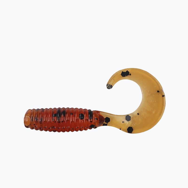 Relax Twister Gummiköder VR1 Standard 8 Stück Rootbeer schwarz glitter VR1-TS