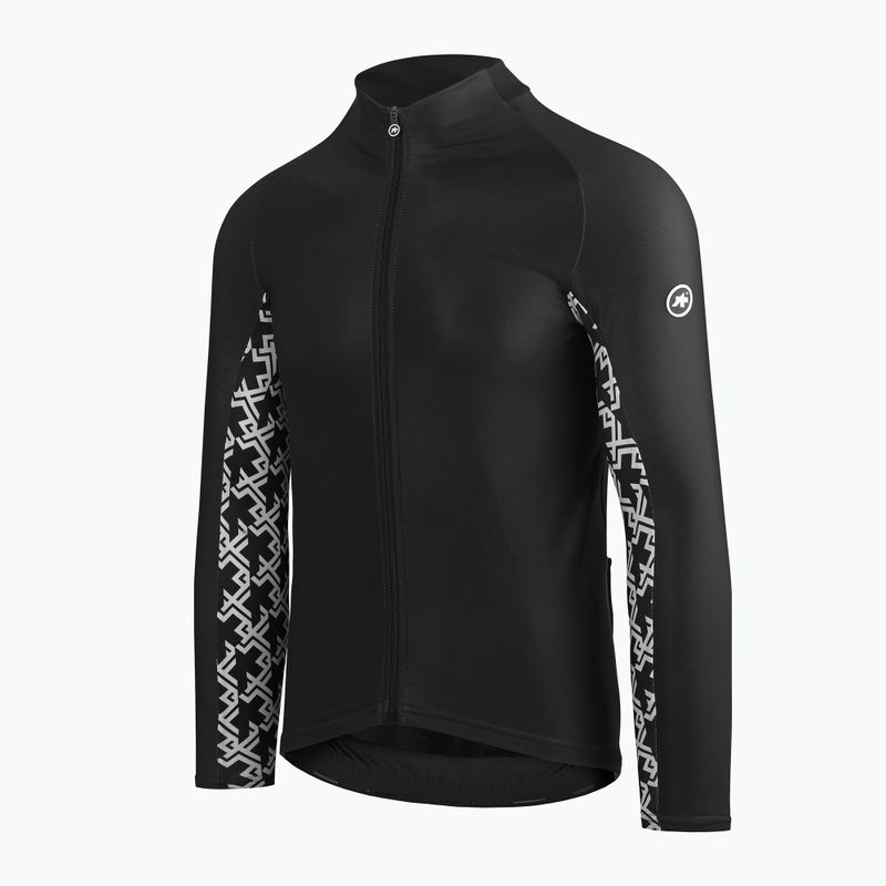 Radtrikot ASSOS Mille GT Spraing Fall LS schwarz 2