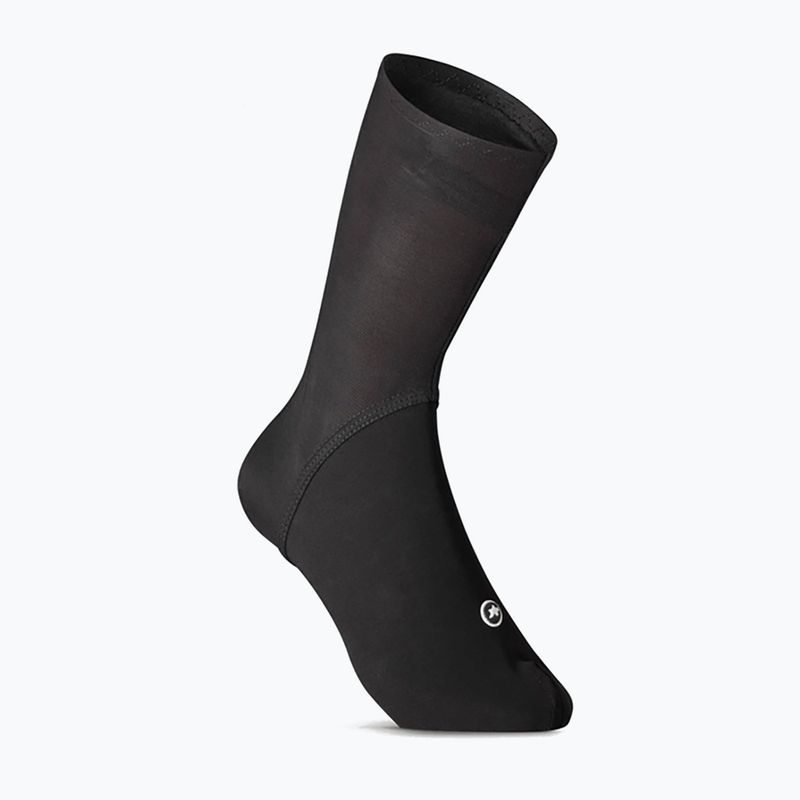 ASSOS Spring Fall Booties Radfahren Schuhschützer schwarz 5