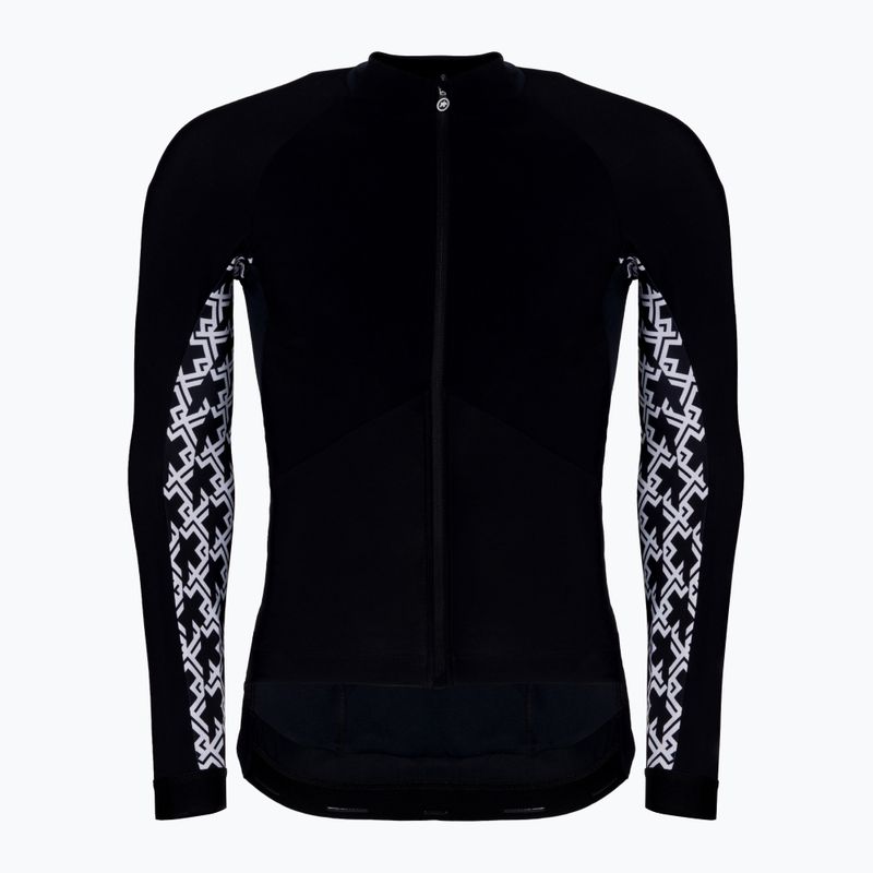ASSOS Mille GT Spring Fall Herren Radtrikot schwarz 11.30.344.18
