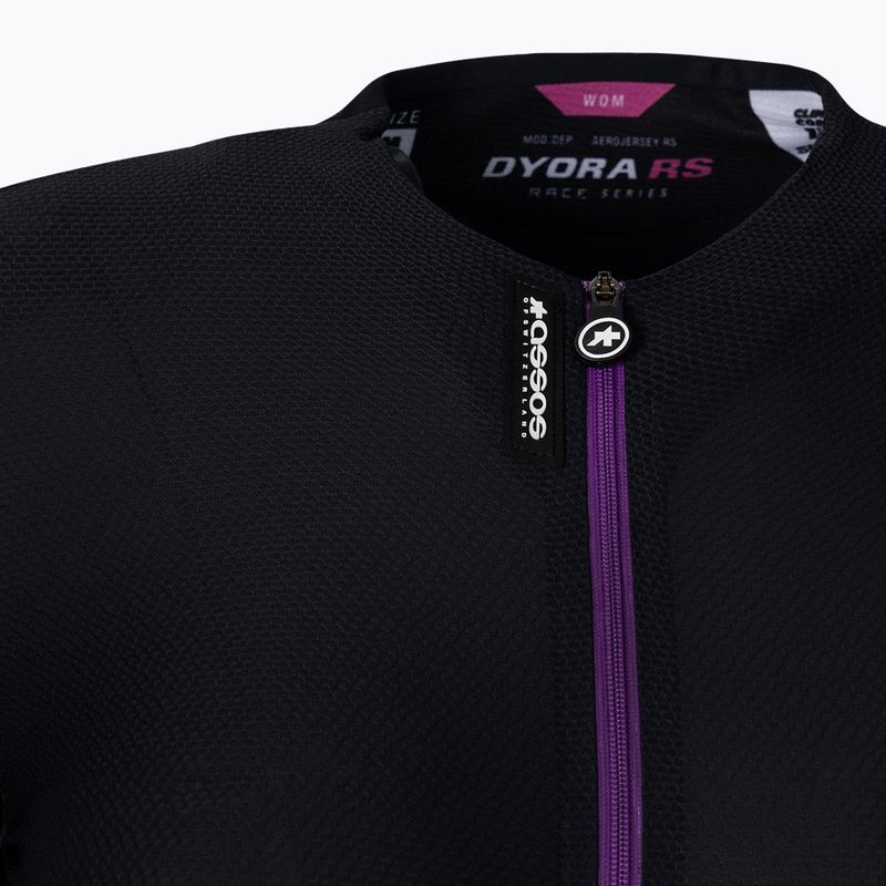 ASSOS Dyora RS Aero Damen Radtrikot schwarz SS 12.20.299.18 3