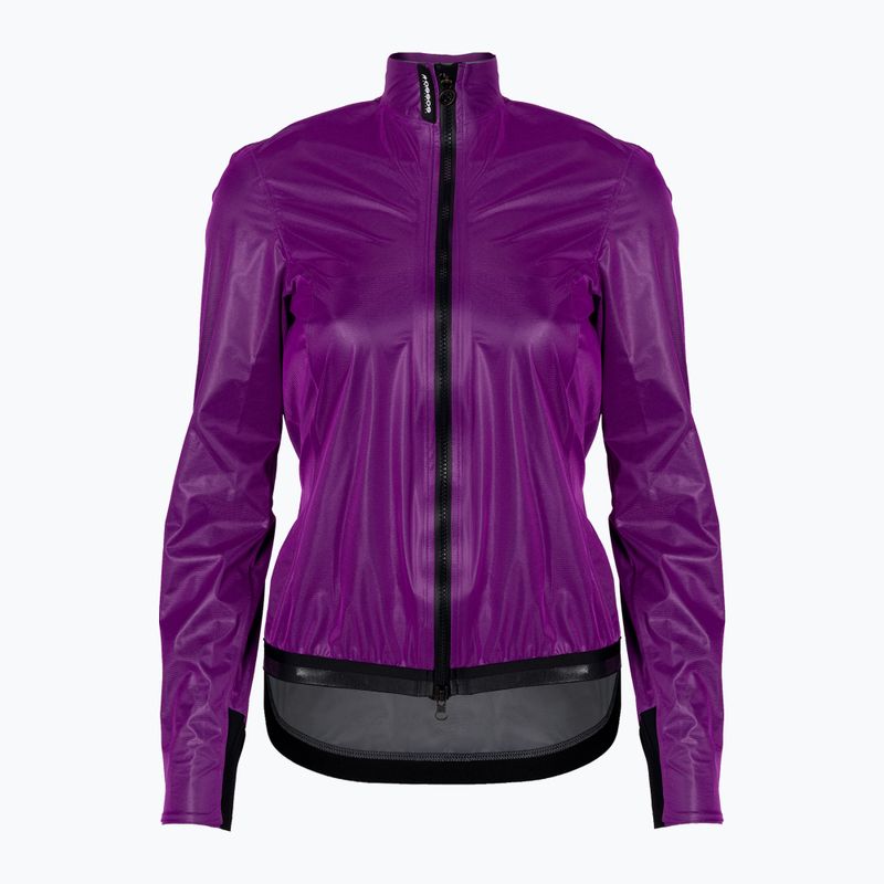 Damen Fahrradjacke ASSOS Dyora RS Rain lila 12.32.372.4B
