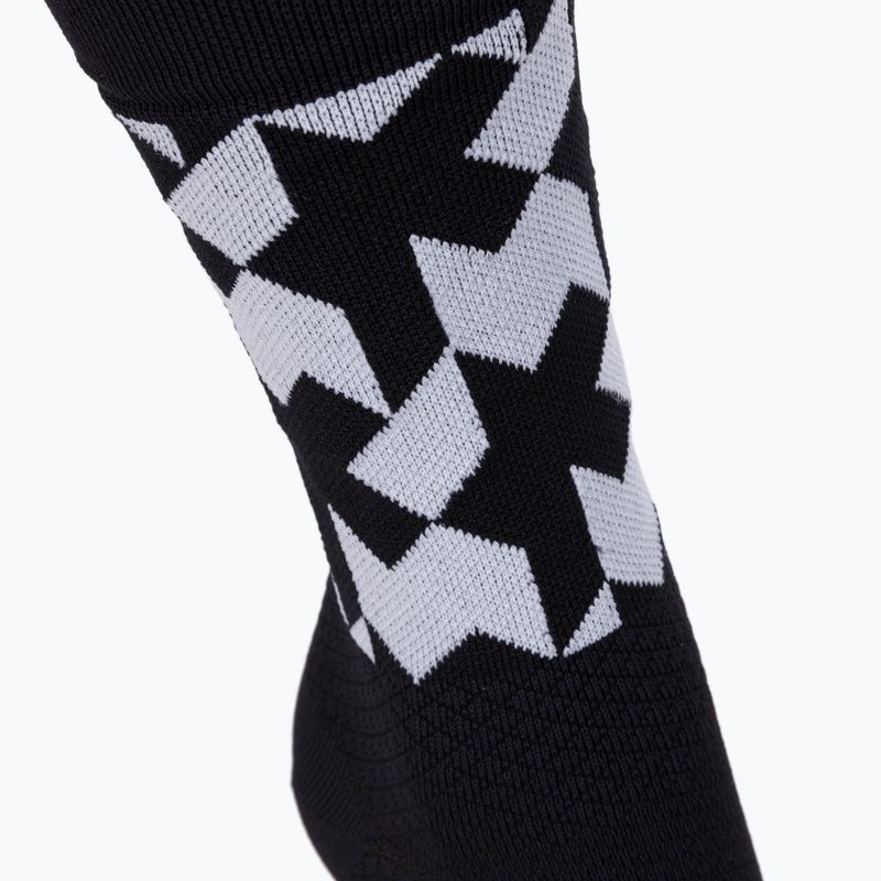 ASSOS Monogram Radsocken schwarz P13.60.695.18